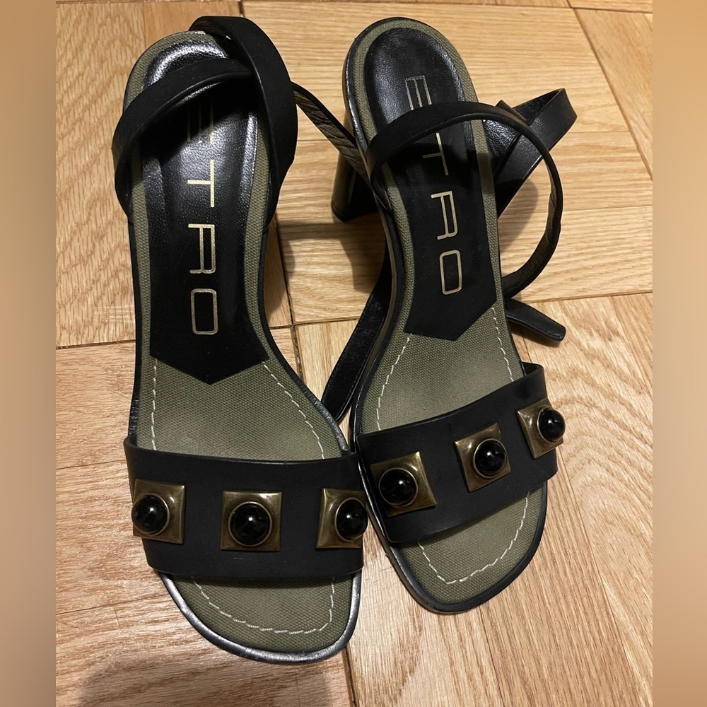 ETRO embellished sandals